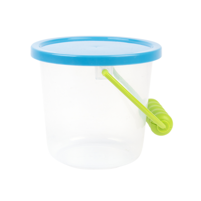 Cubo Transparente con Tapa